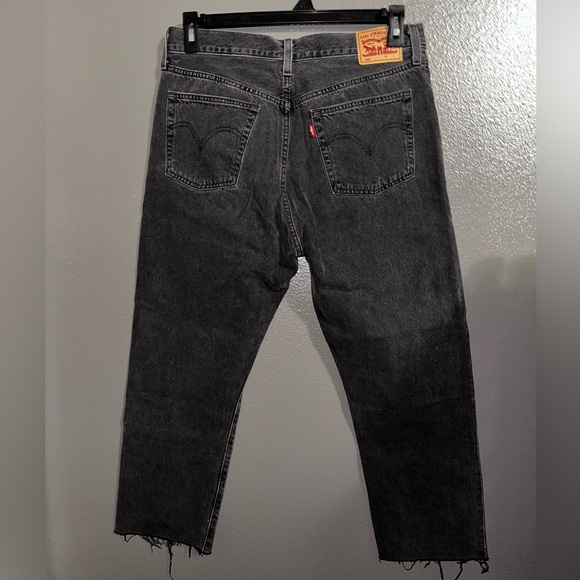 Levi’s 501 Grey Jeans - Picture 2 of 4
